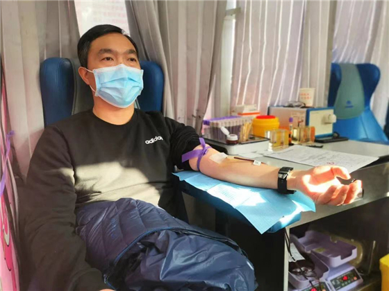 安康市委机关组织开展“热血奉献·温暖有你”无偿献血活动