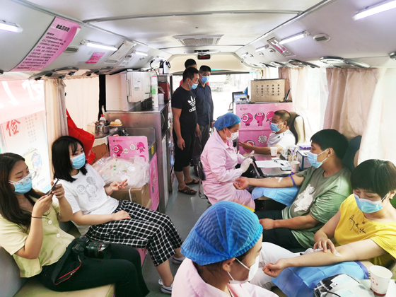 服务社会 热心公益——岚皋县滔河镇组织开展爱心献血活动