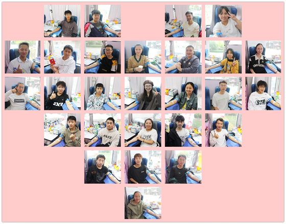 青春热血汇聚点滴爱心 无私奉献相约美丽校园