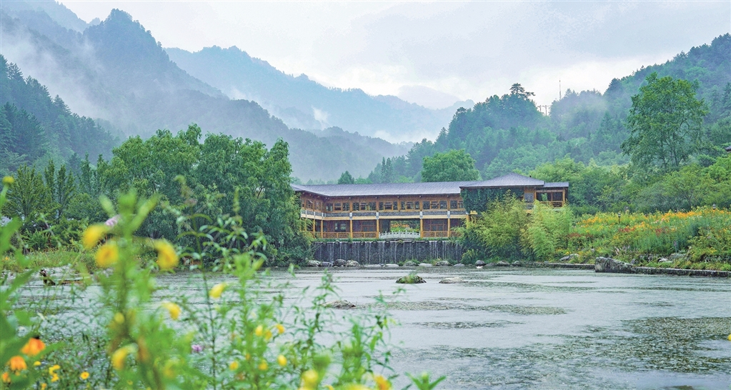 上坝河风景 刘臣 摄