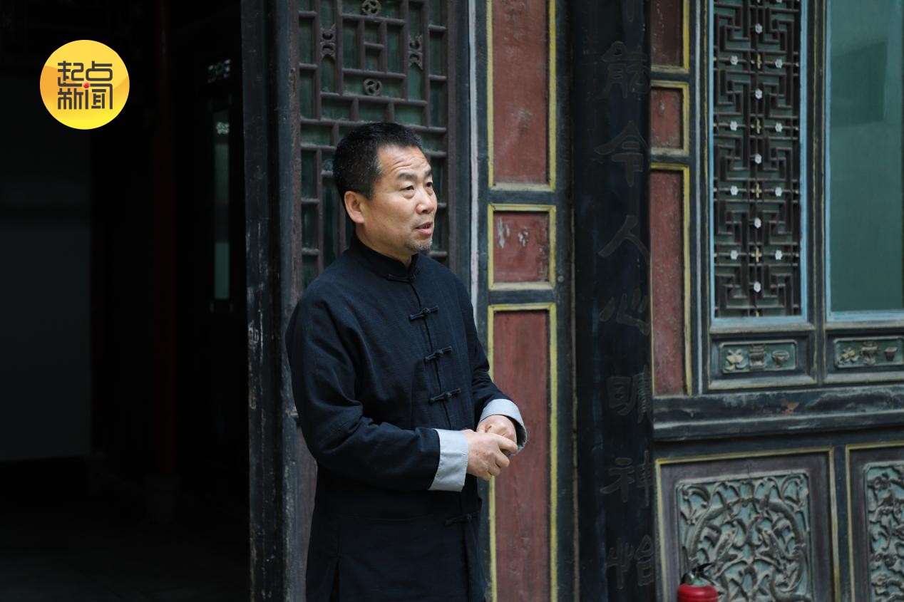 西安鼓乐代表性传承人、何家营鼓乐社社长郑亚福